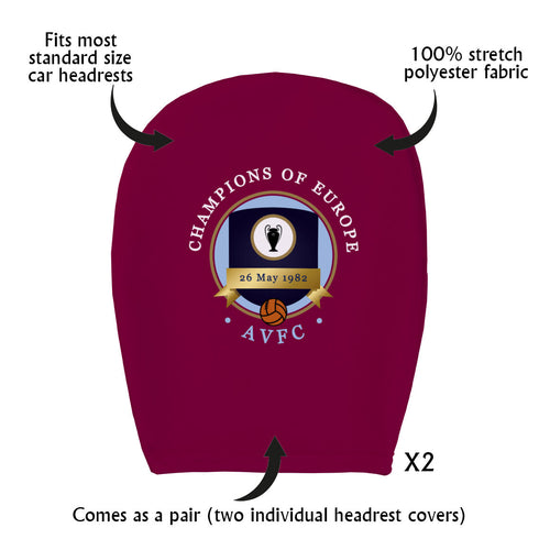 Holte Enders Euro Champions - Football Legends - Headrest Cover