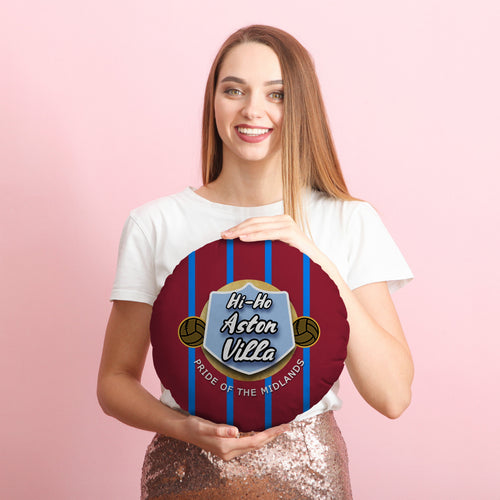Holte Enders Hi Ho - Football Legends - Circle Cushion 14"