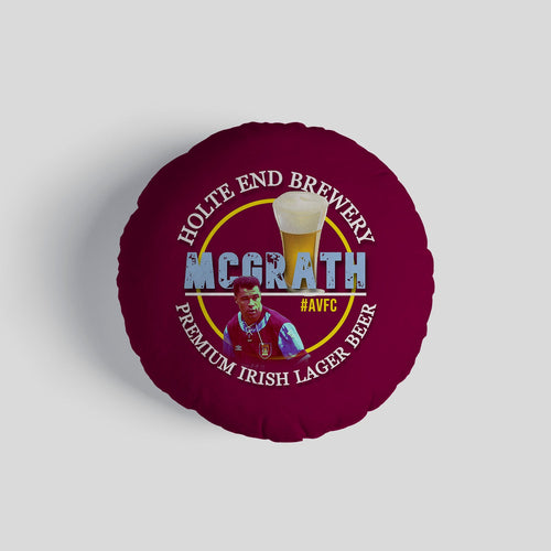 Holte Enders McGrath - Football Legends - Circle Cushion 14"
