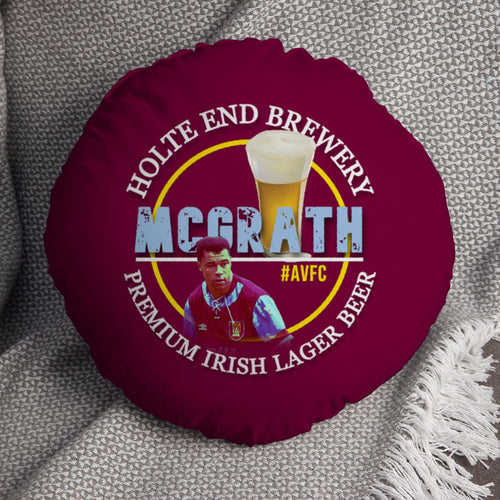 Holte Enders McGrath - Football Legends - Circle Cushion 14"