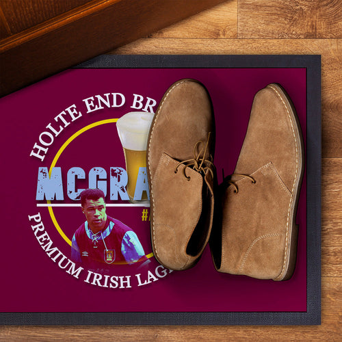Holte Enders McGrath  - Football Legends - Door Mat -60cm X 40cm