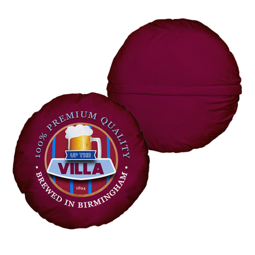 Holte Enders Up the Villa - Football Legends - Circle Cushion 14"