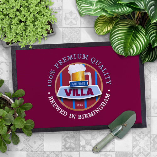 Holte Enders Up the Villa  - Football Legends - Door Mat -60cm X 40cm