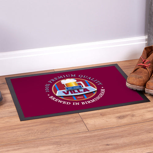 Holte Enders Up the Villa  - Football Legends - Door Mat -60cm X 40cm