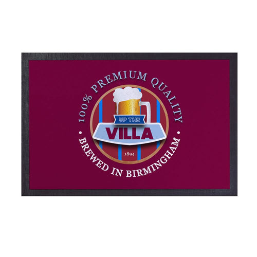 Holte Enders Up the Villa  - Football Legends - Door Mat -60cm X 40cm
