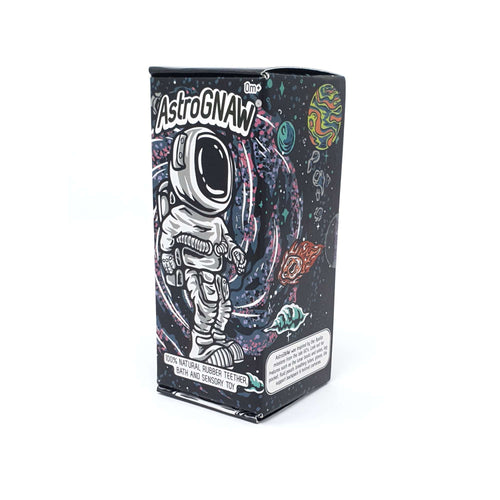 AstroGNAW® Astronaut – Natural Rubber Space Teether Toy