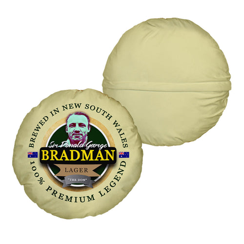 Australia Bradman  - Legend Collection - Circle Cushion 14"