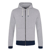 Contrast Zipped Recycled Hoodie