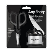 Mini Scissors and Classic Knife Sharpener Bundle