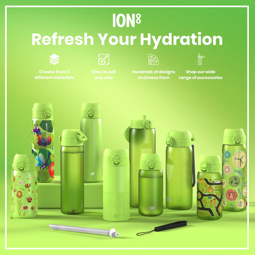 Bottle, Recyclon, Green, 750ml