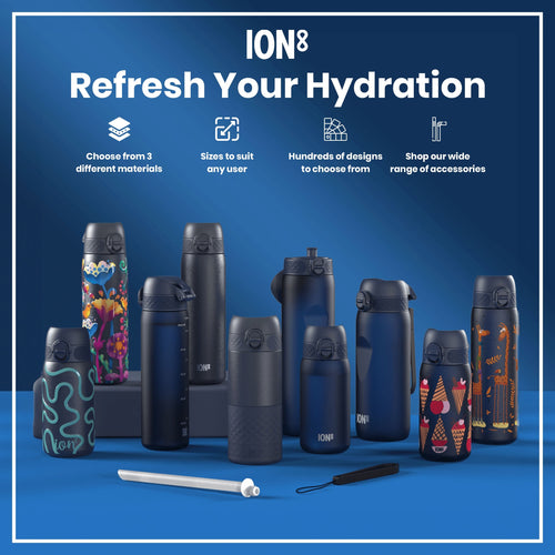 Insulated Steel, Travel Mug, Ash Navy, 360ml