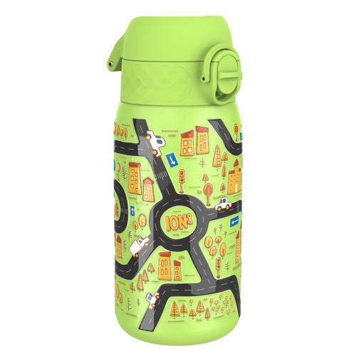 Leak Proof Water Bottle, Stainless Steel, Cars, 400ml (13oz)