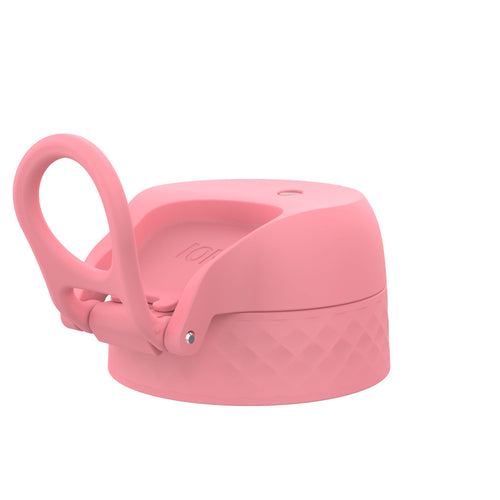 Leak Proof Water Bottle Replacement Lid, Rose Bloom, Large