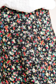 Barney Meadow Print Midi Skirt