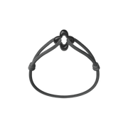 Black Clover Cord Bracelet