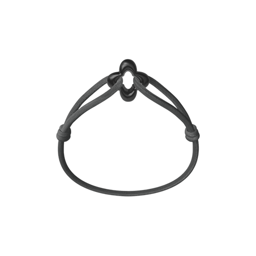 Black Clover Cord Bracelet