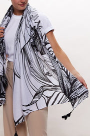 Louche Bee-Utiful Bee Printed Scarf
