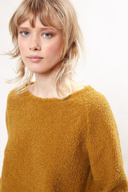 Louche Blanka Borg Sweatshirt Mustard