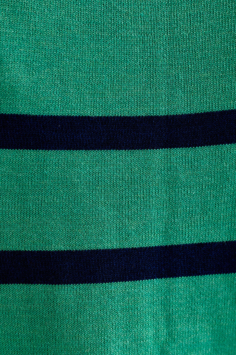 Bly Bow Intarsia Striped Jumper – Navy