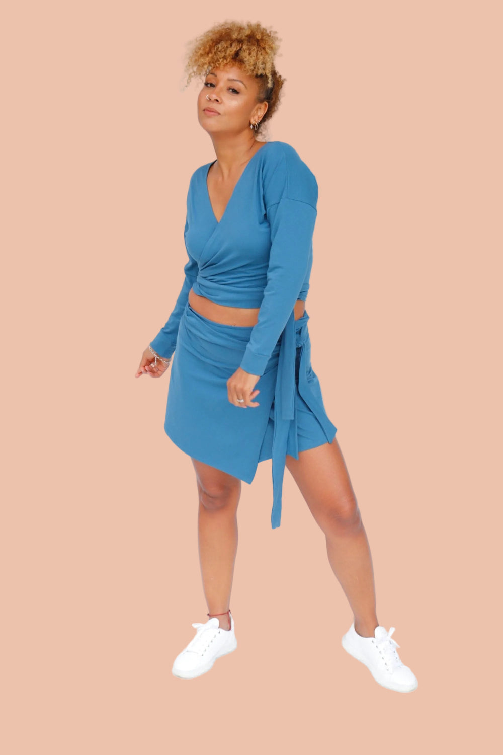 BORAGO Organic Cotton Wrap Skirt