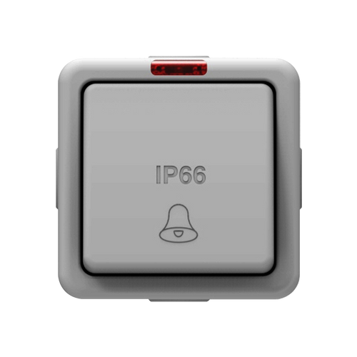 Caradok 1G Retractive Switch IP66