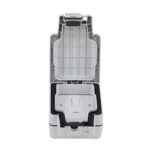 Caradok 1G 13A Weatherproof Switched Spur IP66