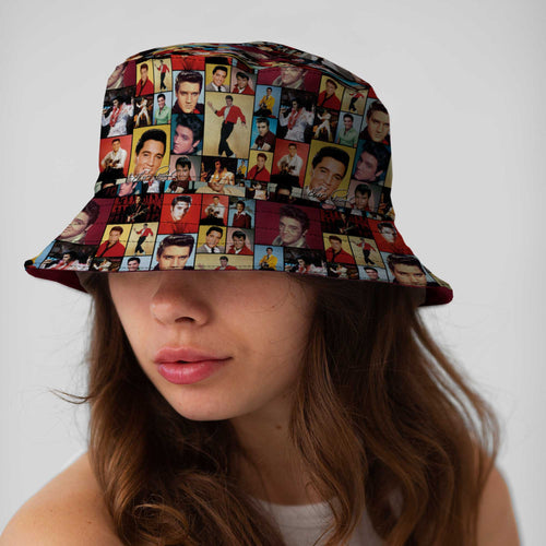 Elvis Montage Custom Bucket Hat