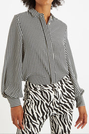 Louche Byron Diamonds Forever Print Shirt