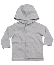Organic Baby Stripy Hooded Tshirt