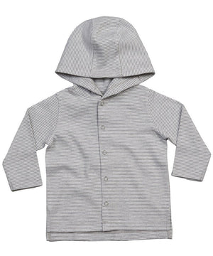 Organic Baby Stripy Hooded Tshirt