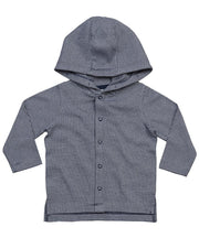 Organic Baby Stripy Hooded Tshirt
