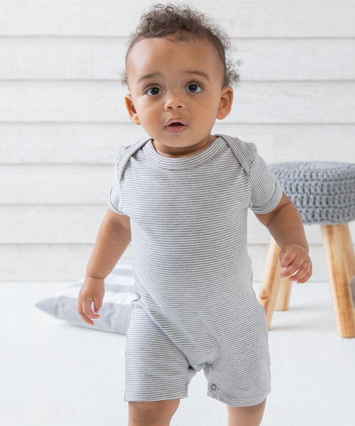 Organic Baby Striped Playsuit