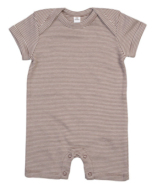 Organic Baby Striped Playsuit