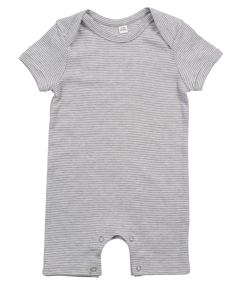 Organic Baby Striped Playsuit