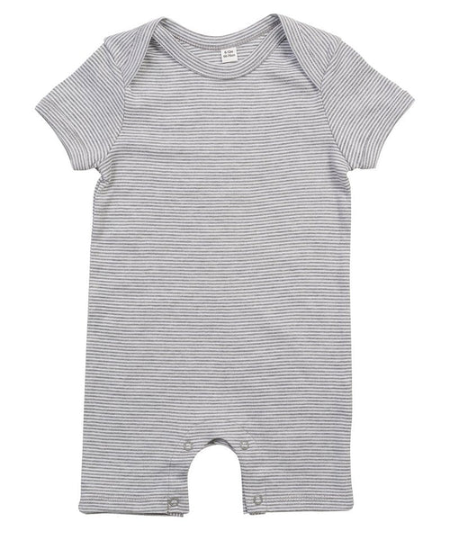 Organic Baby Striped Playsuit