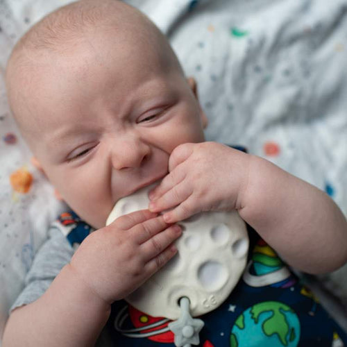 Moon Biscuit® - Natural Rubber Space Teether Toy