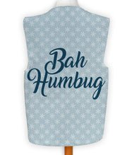 Bah Humbug - Snowflakes - Novelty Costume Fancy Dress Waistcoat ( 4 sizes available )