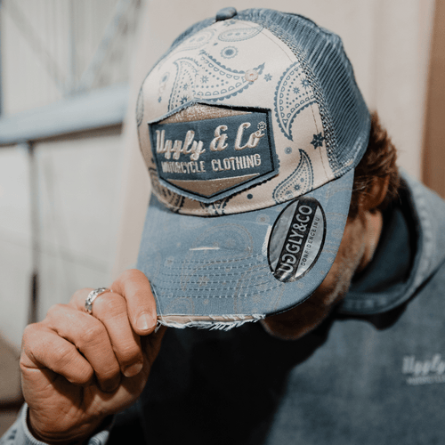Bandana Diamond Trucker Hat