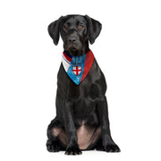 England Printed Patchwork Shirts - Dog Bandana - 4 Sizes