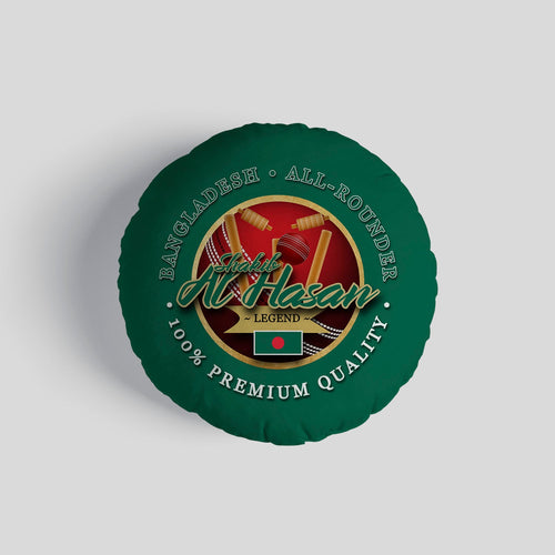 Bangladesh Al Hasan  - Legend Collection - Circle Cushion 14"