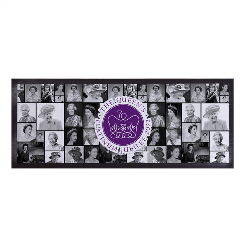 Jubilee - B&W Collage Bar Runner