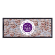 Jubilee - Queen Face All Over Bar Runner