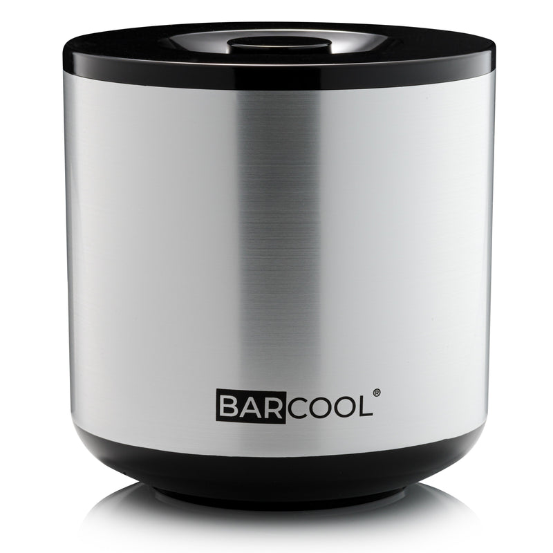 Barcool 4L Ice Bucket Round - Silver