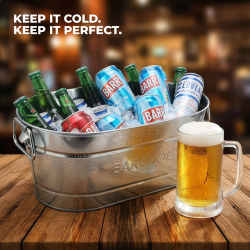 Barcool 12L Galvanised Steel Party Tub