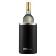 Barcool Wine Cooler Sleeve Black Stainless Steel