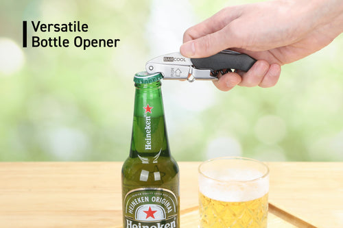 Barcool Wine Opener Stainless Steel - Black