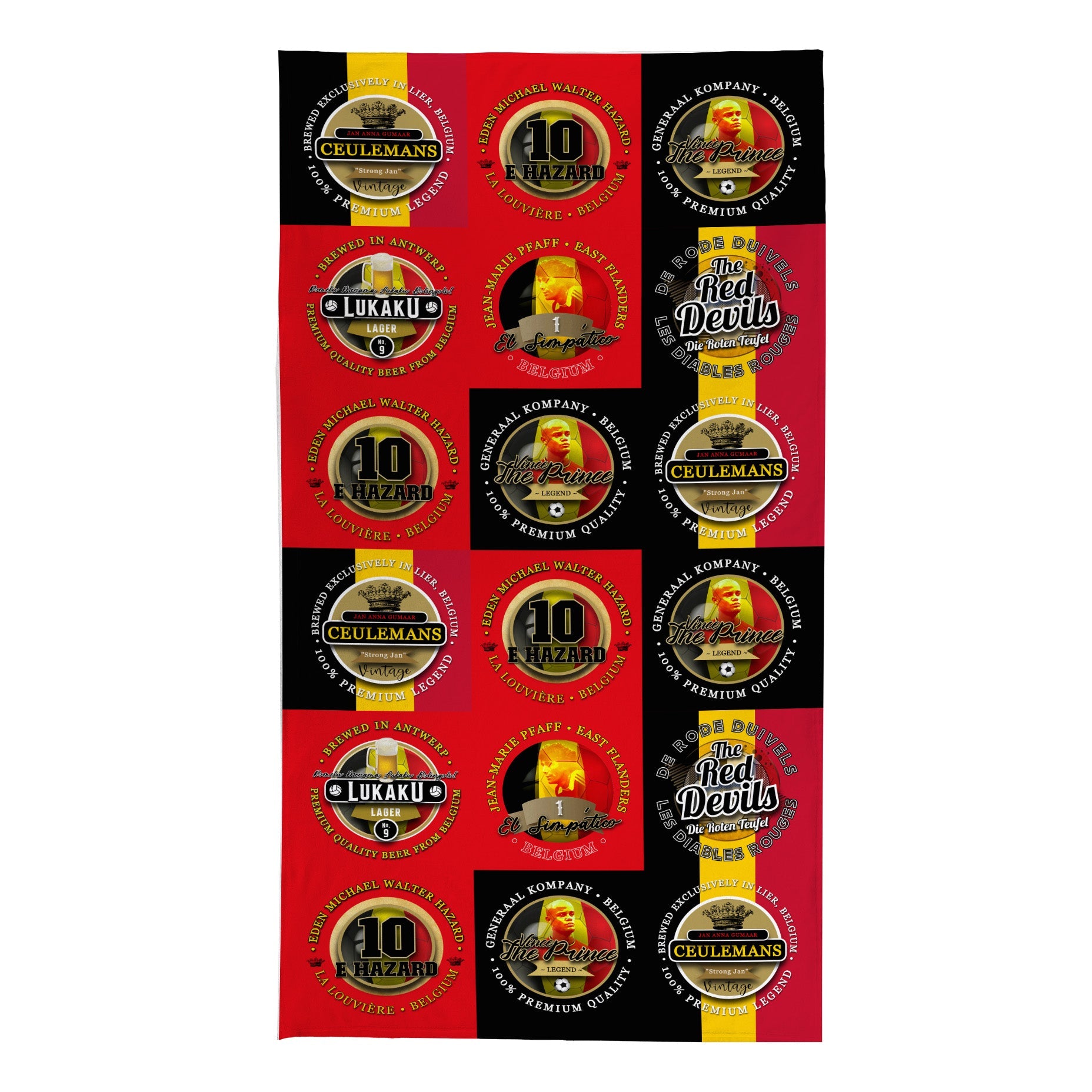 Belgium - Legend Collection - Beach Towel