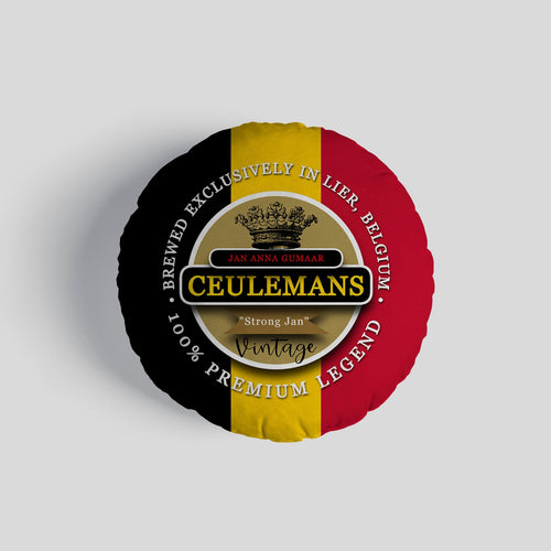 Belgium Ceulemans  - Legend Collection - Circle Cushion 14"
