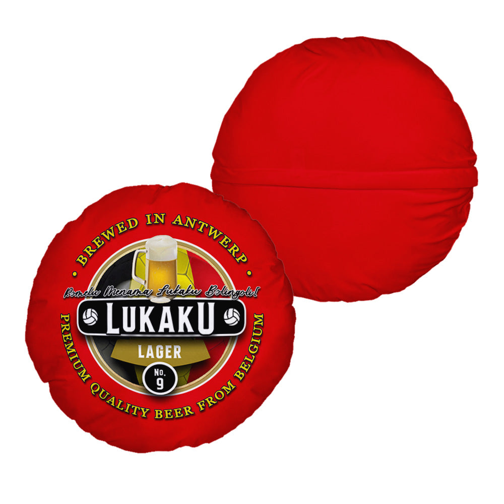 Belgium Lukaku  - Legend Collection - Circle Cushion 14"