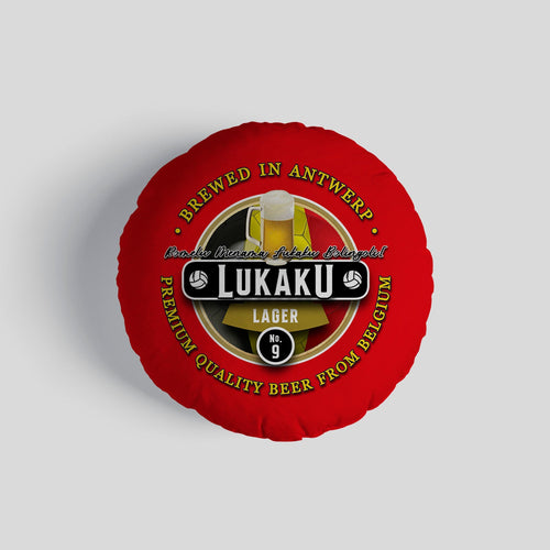 Belgium Lukaku  - Legend Collection - Circle Cushion 14"